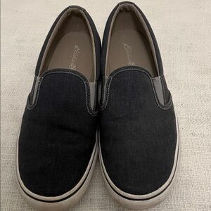 Eddie Bauer Blue Denim Haller Slip-On Shoes Size 12